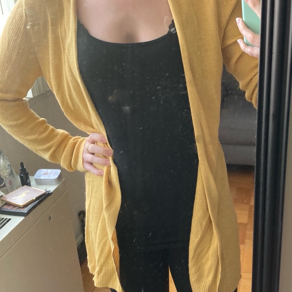 A New Day mustard sweater